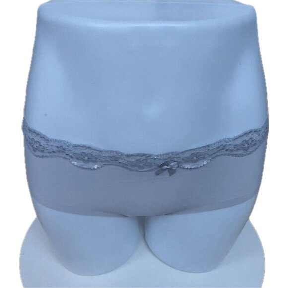 Jessica Simpson L Navy-Pink-Gray Lace Stretch Waistband Hipster Panties -3-Pk - Picture 3 of 7